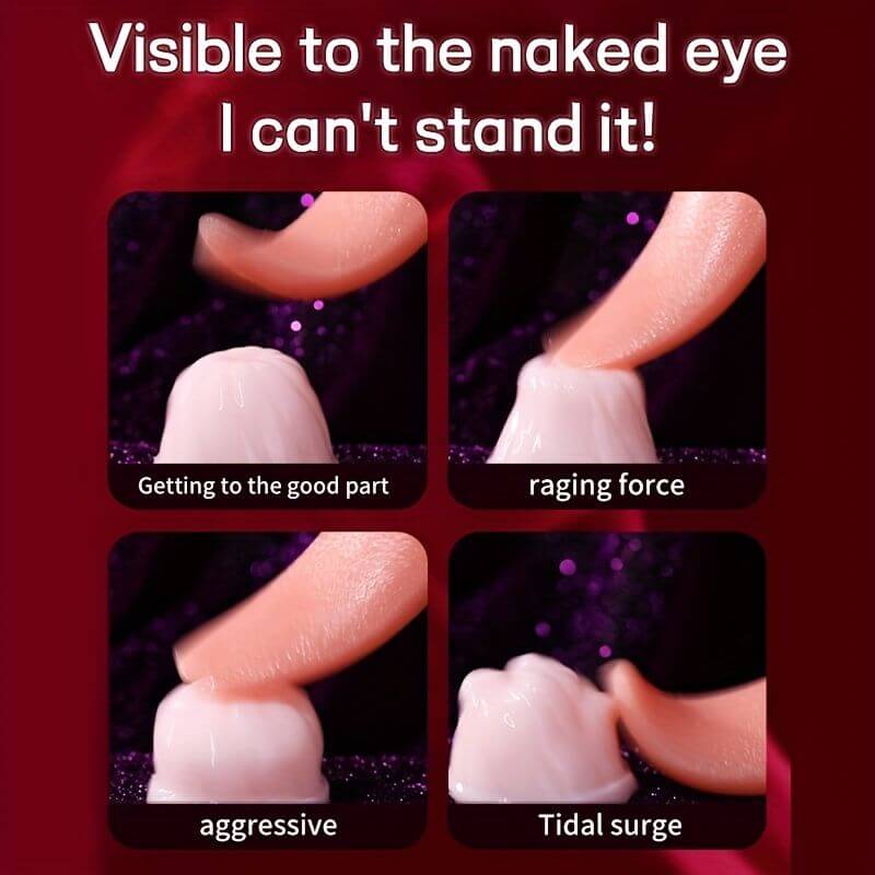 rose tongue vibrator EXTERNAL SUCTIOPN