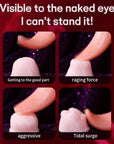 rose tongue vibrator EXTERNAL SUCTIOPN