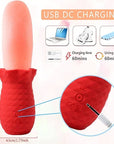 rose tongue vibrator Penetrating skin sensitivity