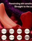 rose tongue vibrator Triple Pleasure