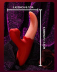 rose tongue vibrator size