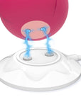 Rose Toy Charger - Fast Magnetic USB Charging with 12mm Dock Distance