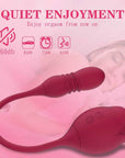 Rose Toy With Telescopic Vibration Modes