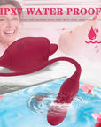 Rose Toy With Telescopic Vibration Modes