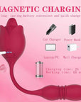 Rose Toy With Telescopic Vibration Modes