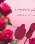 Rose Toy With Telescopic Vibration Modes