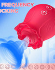 Rose Toy Vibrator 12 sucking modes