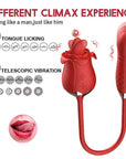 Rose Toy With Dildo Vibrator