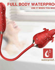 Rose Toy With Dildo Vibrator
