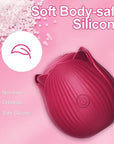 Rose Vibration - Tapping &Vibrating Modes for Enhanced Clitoral Nipple Stimulator
