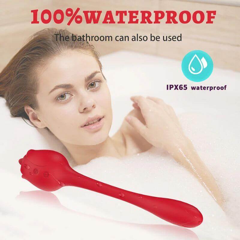 rose vibrator toy 100% WATERPROOF