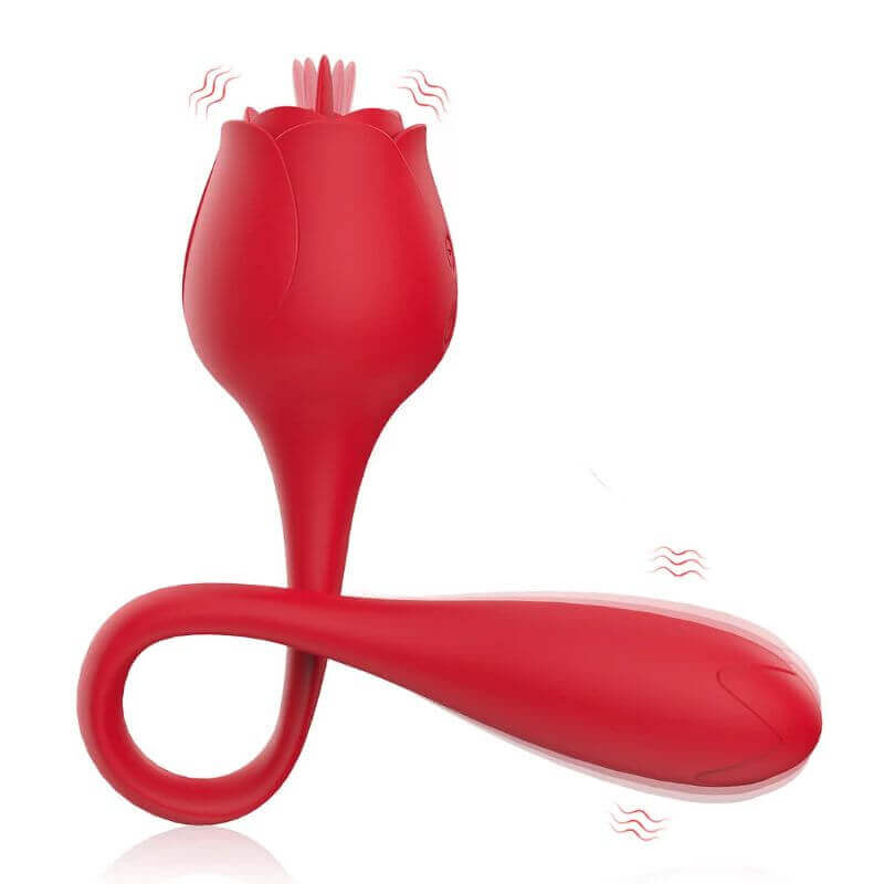 Rose Vibrator Toy - 10 Vibration Frequencies RoseZoe Rose Vibrator Toy - 10 Vibration Frequencies RoseZoe