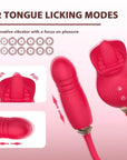 the rose adult toy 12 tongue licking modes