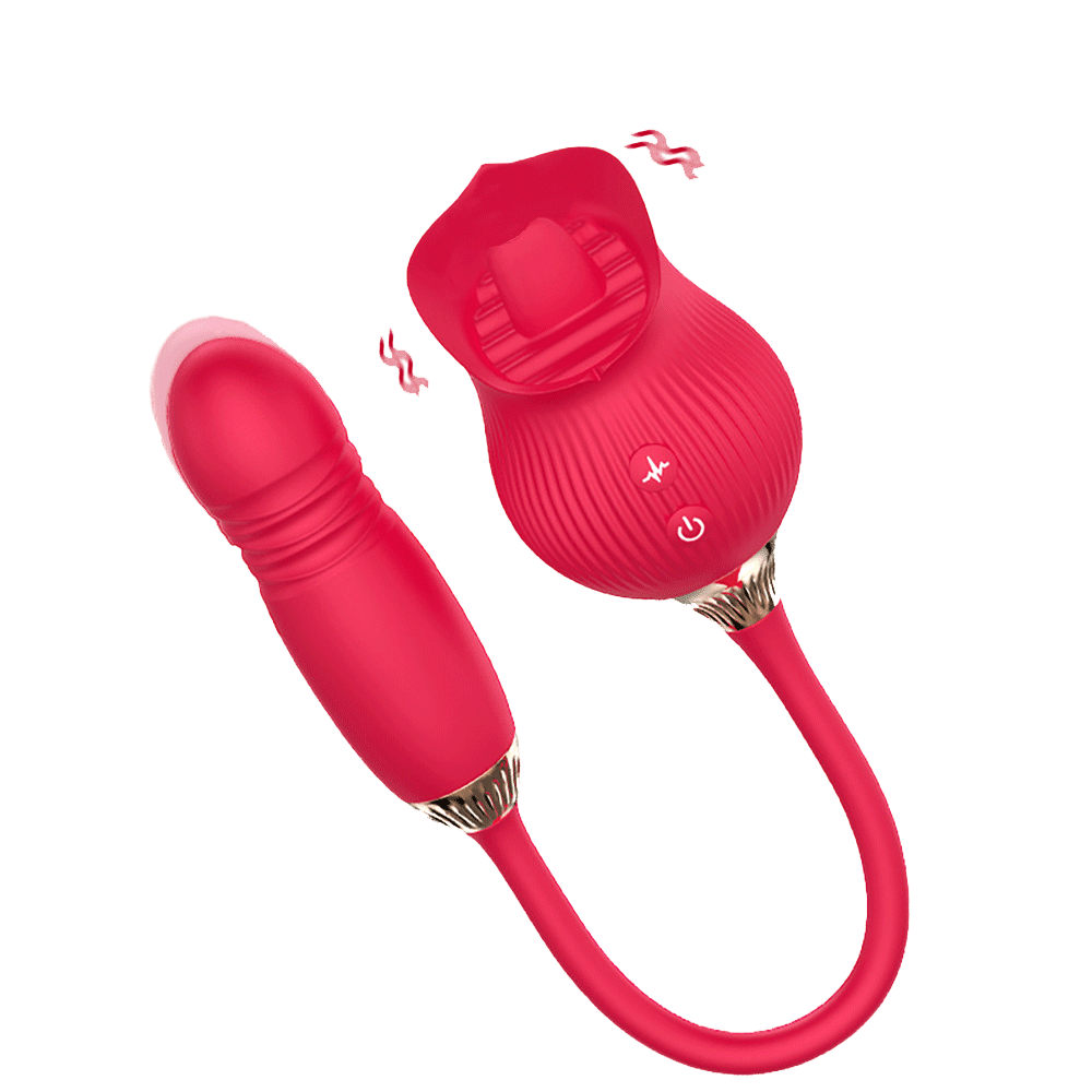 The Rose Adult Toy - 12 Tongue Licking Modes RoseZoe The Rose Adult Toy - 12 Tongue Licking Modes RoseZoe