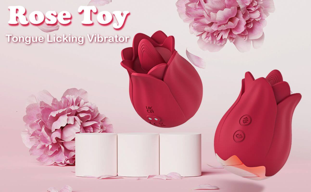 The Rose Toy 7 Tongue Licking Modes