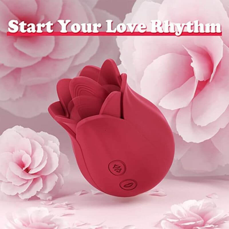 The Rose Toy 7 Tongue Licking Modes