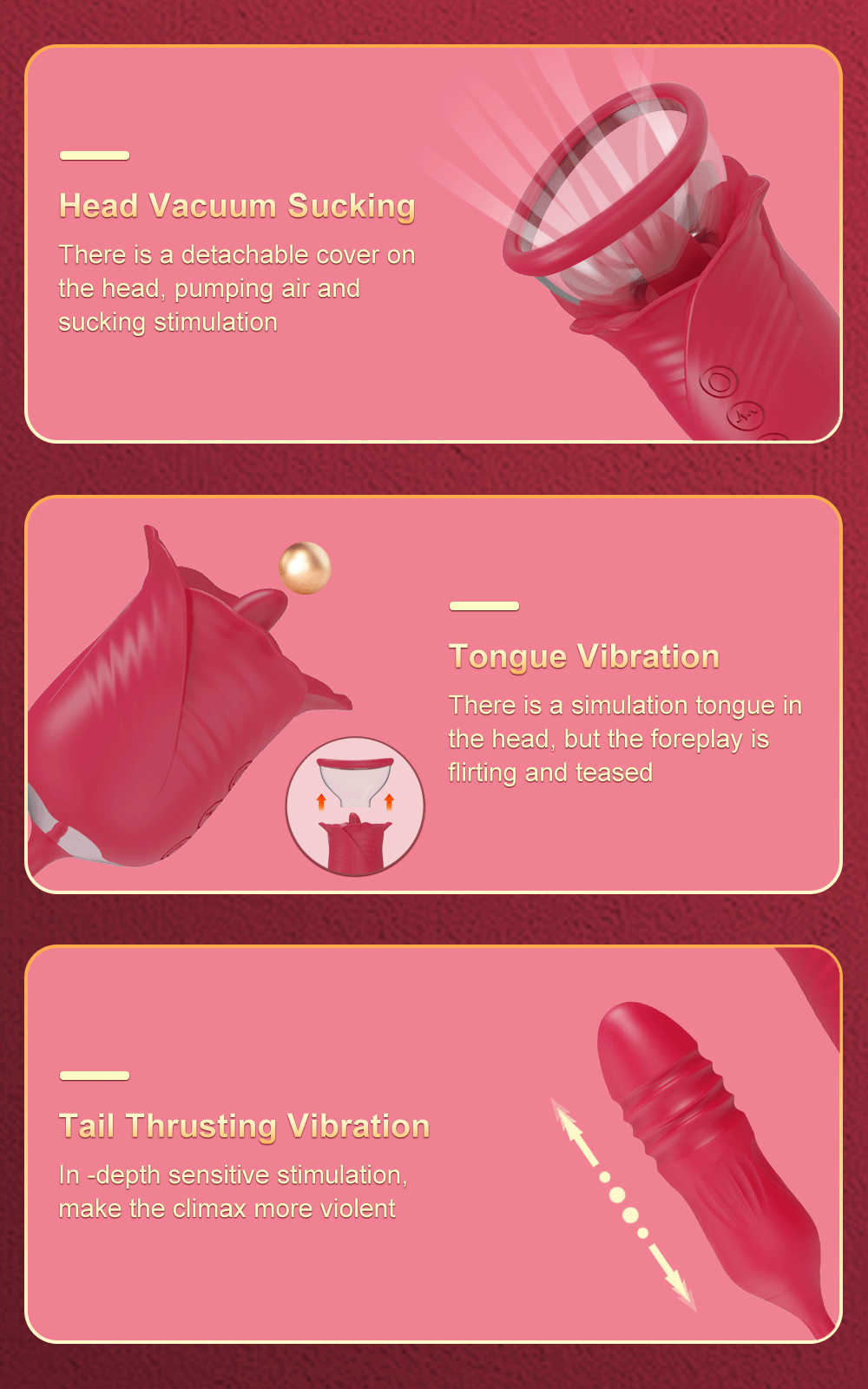 Womens Rose Toy