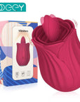 Rose Toy Thick Tongue Vibrator