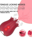 The Rose Snatcher Breast Massage Tongue Vibrator