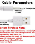 USB to DC 2.5mm Charger For Rose Toy