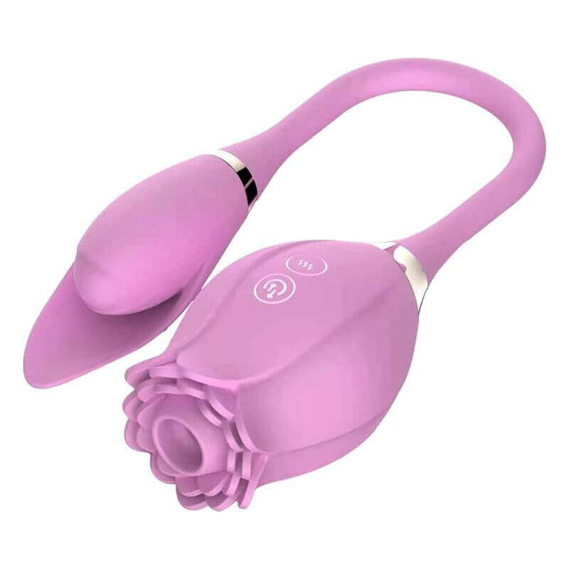 Rose Toy Deluxe | 10 Suction Modes and 10 Vibrating Patterns RoseZoe Rose Toy Deluxe | 10 Suction Modes and 10 Vibrating Patterns RoseZoe