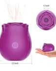 purple rose toy size