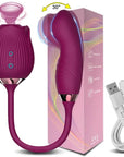 rose toy with dildo