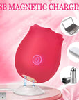 red rose toy usb magnetic charging