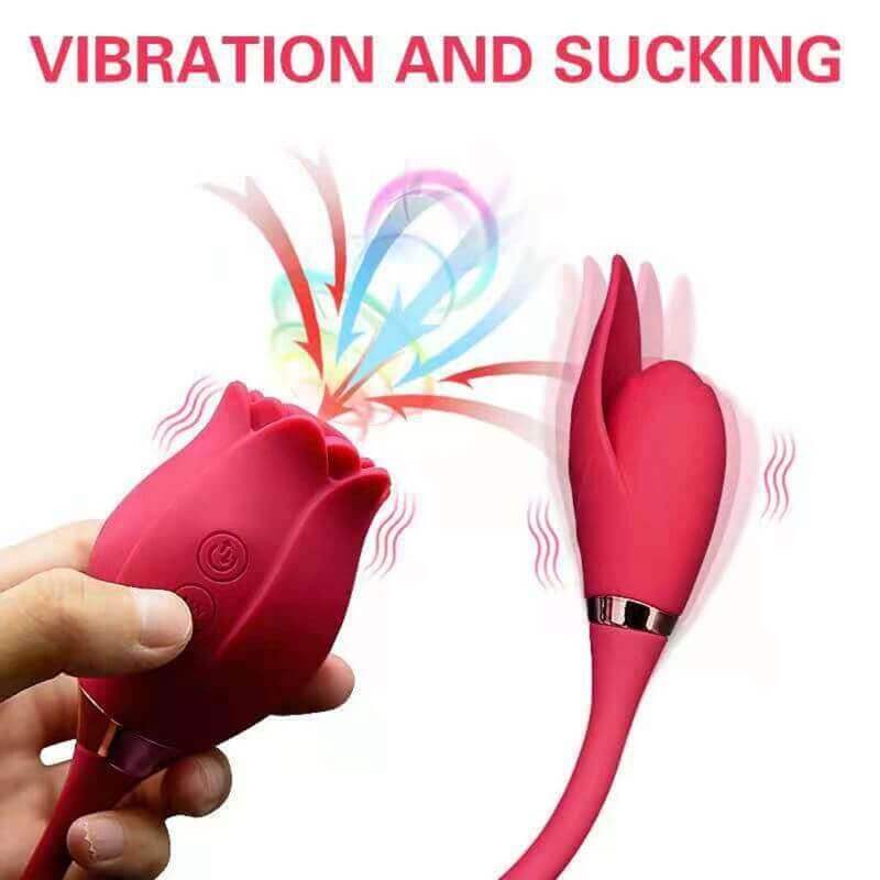 Rose Toy Deluxe | 10 Suction Modes and 10 Vibrating Patterns RoseZoe Rose Toy Deluxe | 10 Suction Modes and 10 Vibrating Patterns RoseZoe