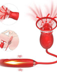 Rose Toy with Thrusting Dildo