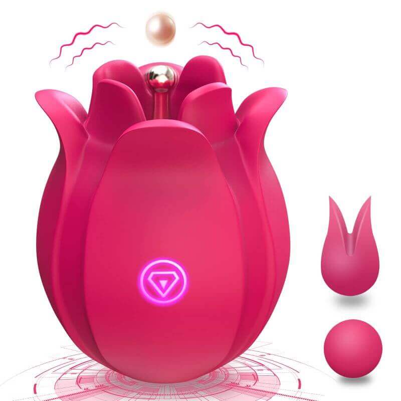 Rose Massager | 10 Super Intense Vibration Modes RoseZoe Rose Massager | 10 Super Intense Vibration Modes RoseZoe