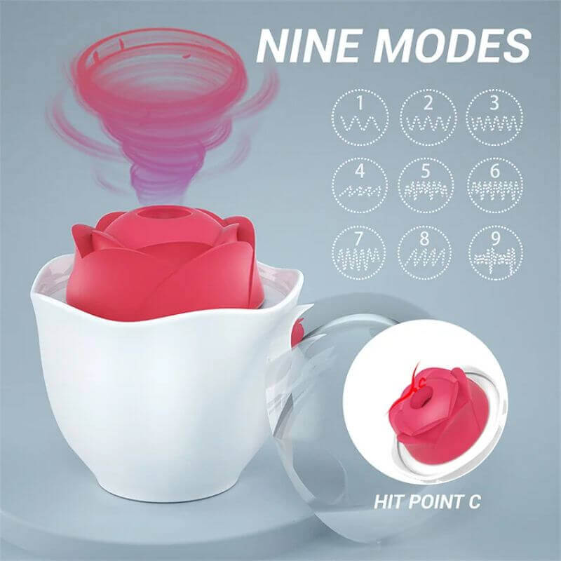 Rose Suck Toy 9 modes