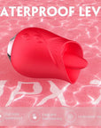 rose toy with tongue