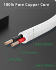 Rose Charger Durable PVC Jacket PVC Insulation Pure Copper