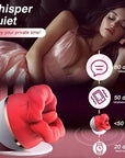 Big Mouth Rose Toy Tongue Licker