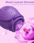 Amora - Rose Clitoral Suction Toy