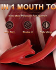 3-In-1 Rose Tongue Toy