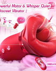 4-IN-1 Sucking & Licking Rose Toy Versatile Stimulation Modes