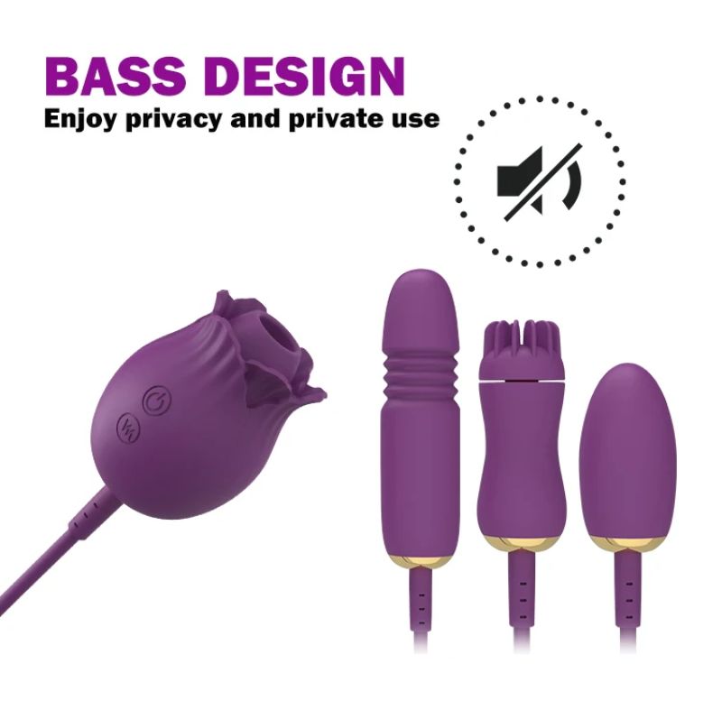 4 In 1 Detachable Rose Toy BASS DESIGN