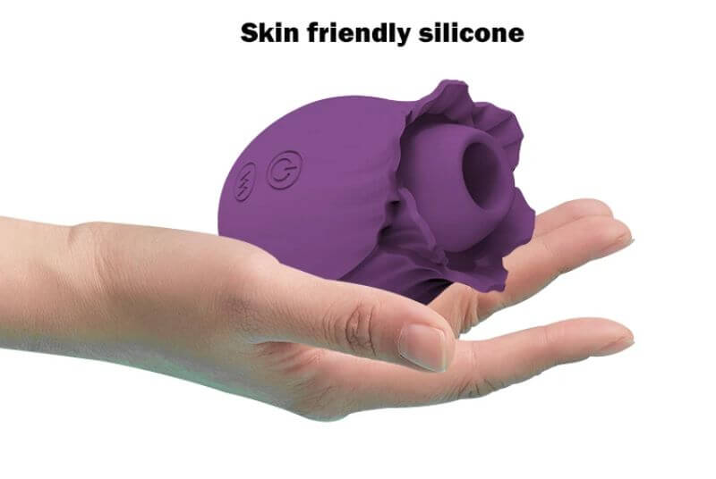 4 In 1 Detachable Rose Toy Skin friendly silicone