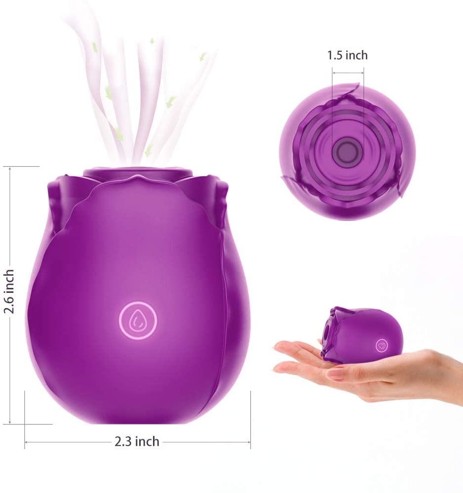 Rose Toy Sucking Vibrator