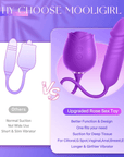 New Rose Clit Sucking Toy Dildo G-spot Vibrator