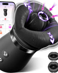 5IN1 Mouth Rose Sucking Vibrator Rose Sex Toy, 10 Tongue Licking, New APP