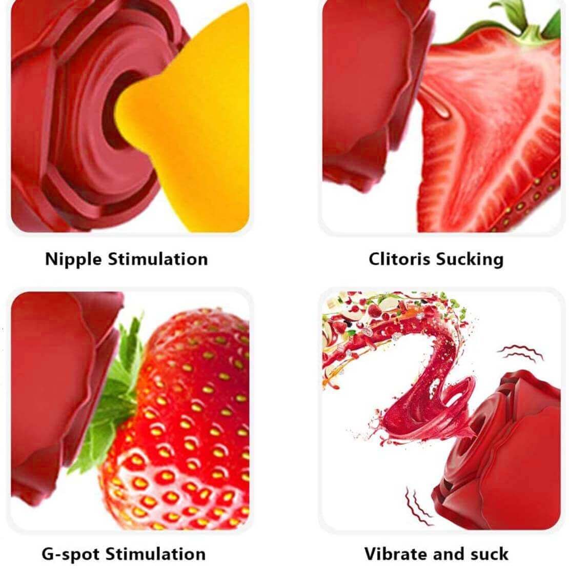 Rose Toy Sucking Vibrator