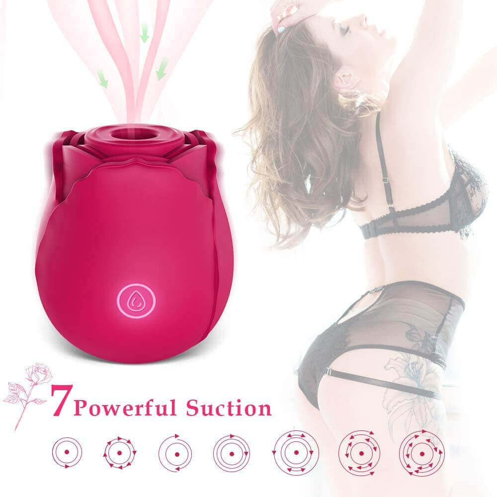 Rose Toy Sucking Vibrator