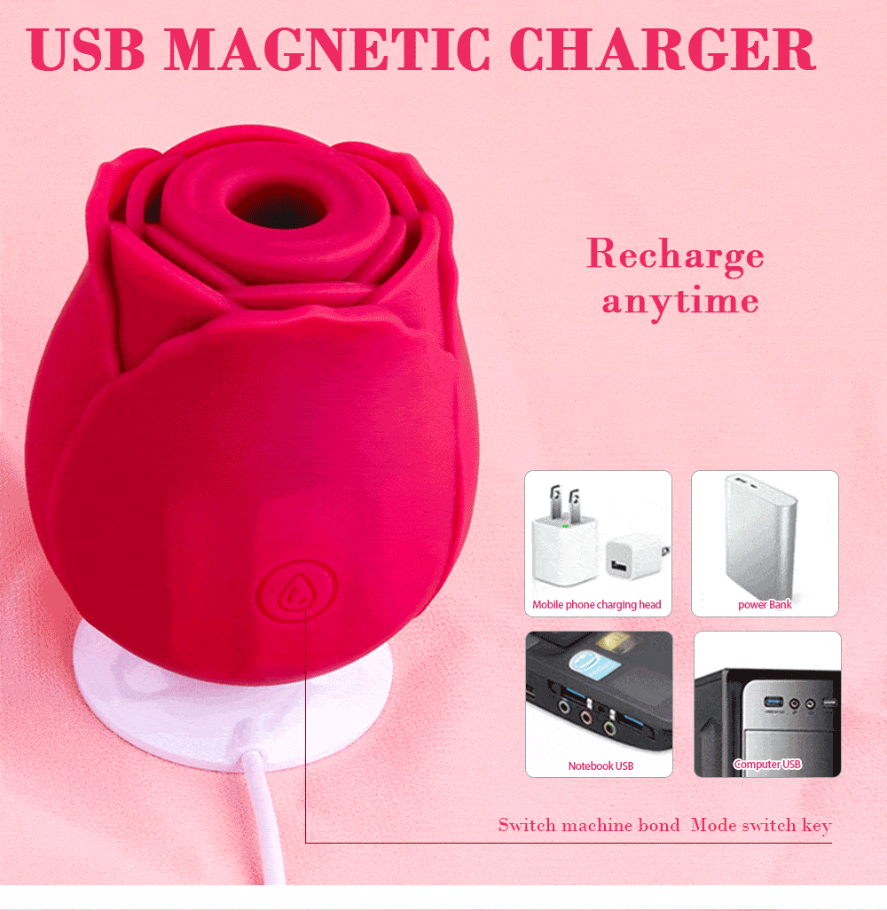 Rose Toy Sucking Vibrator