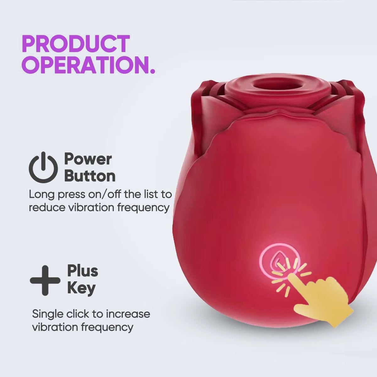 Rose Toy Sucking Vibrator