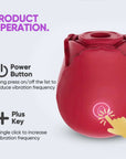 Rose Toy Sucking Vibrator