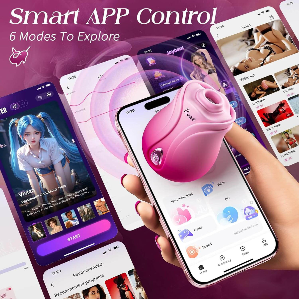 Rose Toy® Noble Edition (App-Controlled)