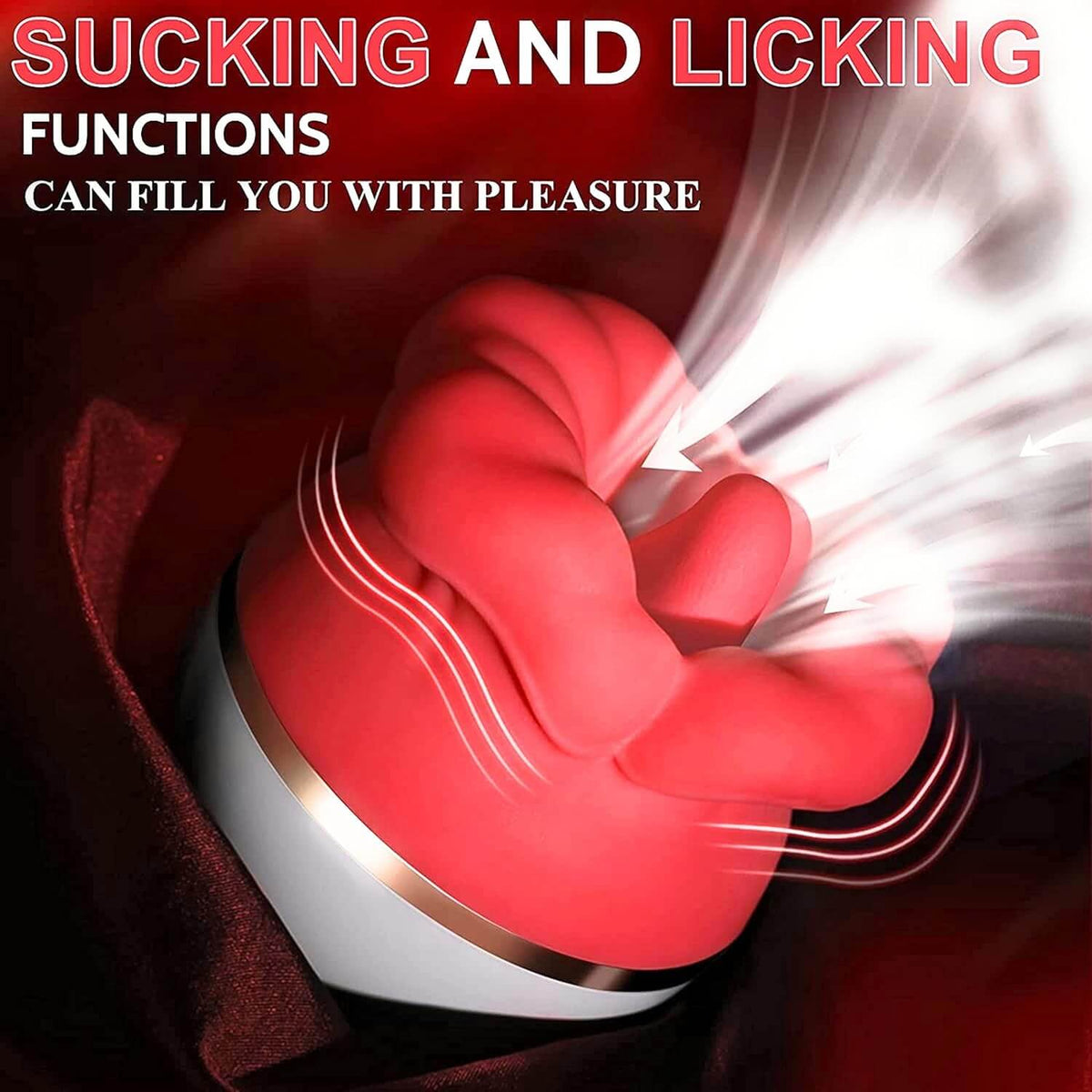 Big Mouth Rose Toy Tongue Licker